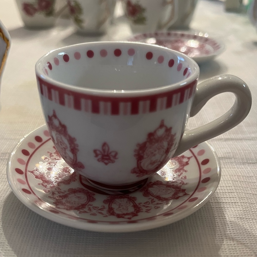 Mini Disney Princess Tea Cup, Ariel Bell Aurora Cinderella Ceramic
